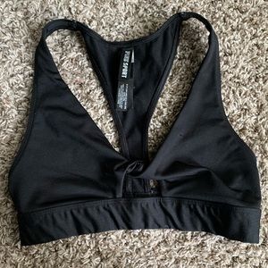 Victoria’s Secret “Pink” Black Sports Bra